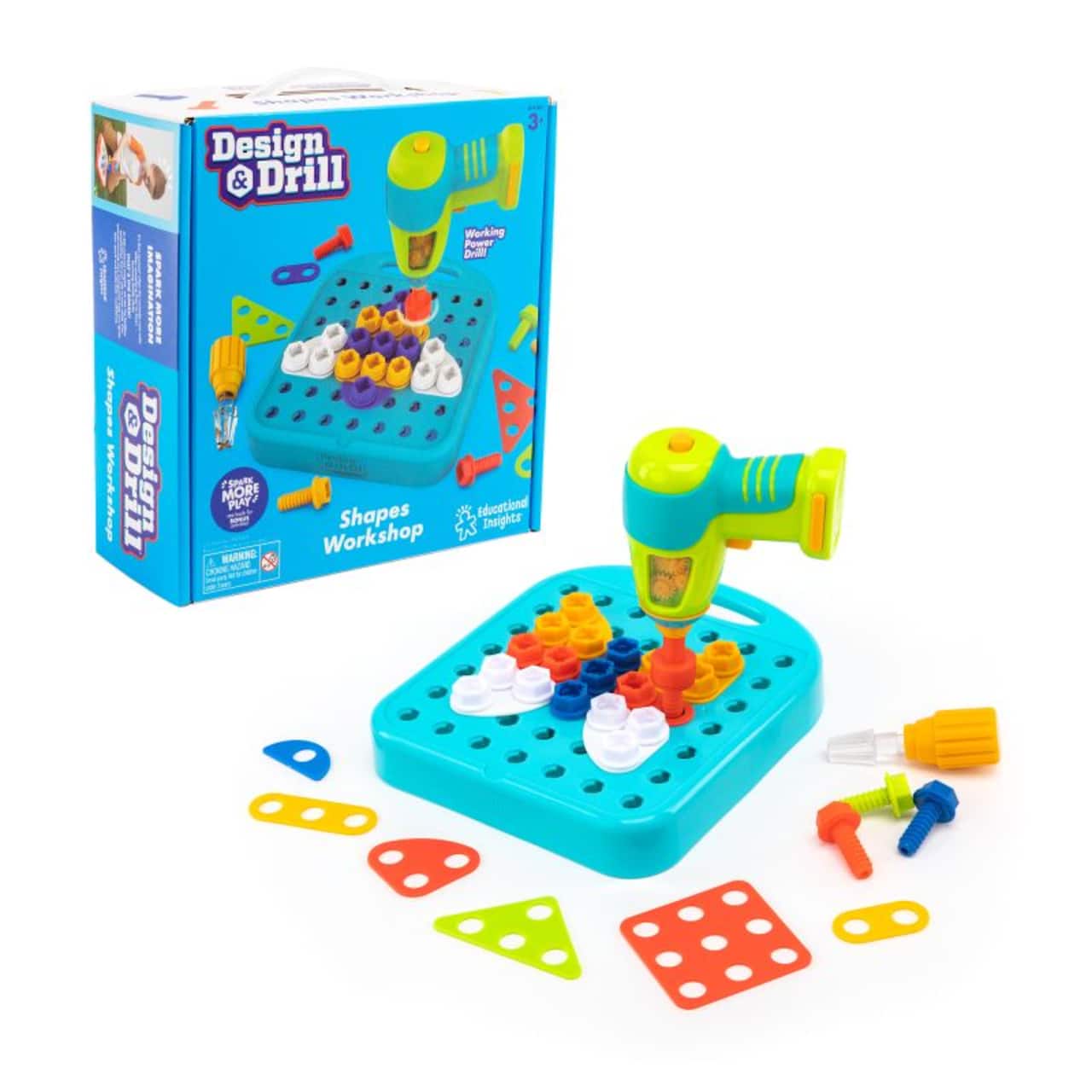 Educational Insights® Design & Drill Shapes Workshop